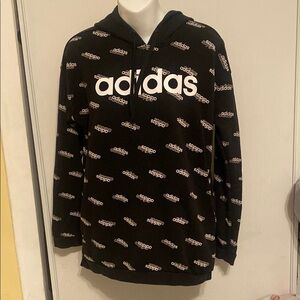 adidas sweatshirt size S color black and white